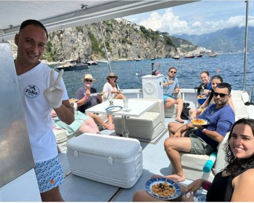 Capri Fishing Excursion with Snorkeling and Lunch from Sorrento